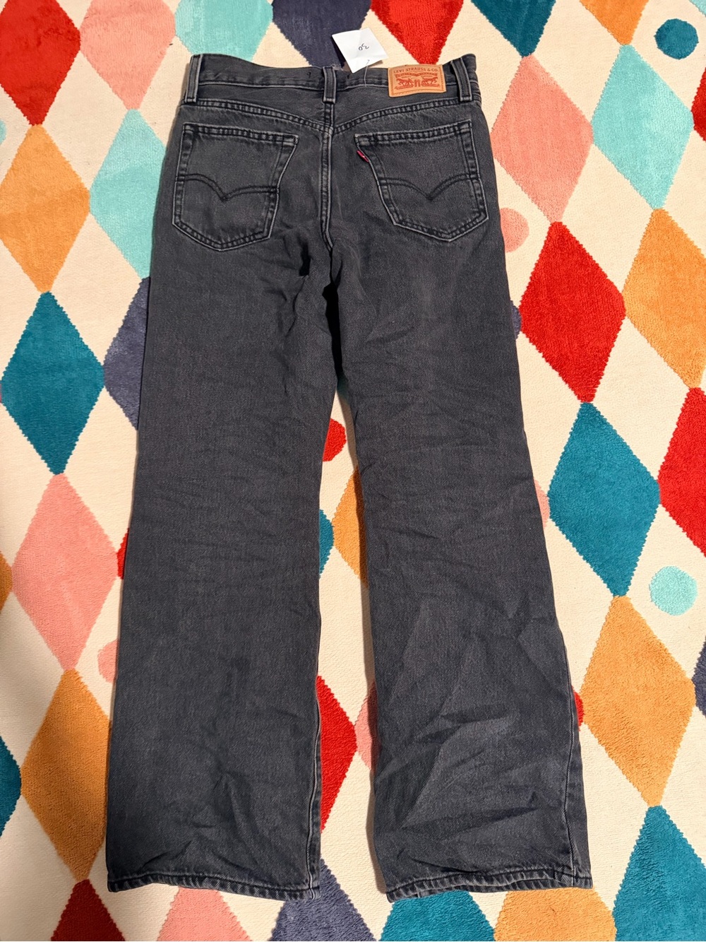 Levi's 94 baggy bootcut jeans Black Straight-Leg 25